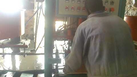 JS double layer tile press machine/terrazzo roof floor tile making machine