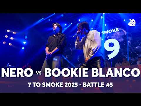 NERO 🇯🇵 vs BOOKIE BLANCO 🇫🇷 | GRAND BEATBOX BATTLE 2025: 7 To Smoke | Battle 5