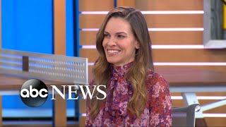 Hilary Swank on spontaneous cross-country travel and being back on the big screen