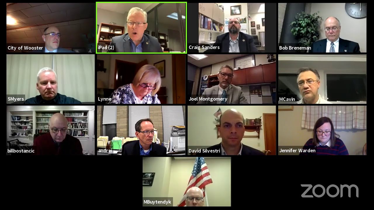 Wooster City Council 11162020 YouTube