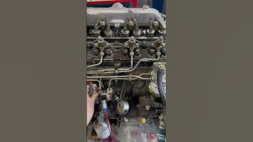 Perkins P4 4 Cylinder Engine Testing #shorts