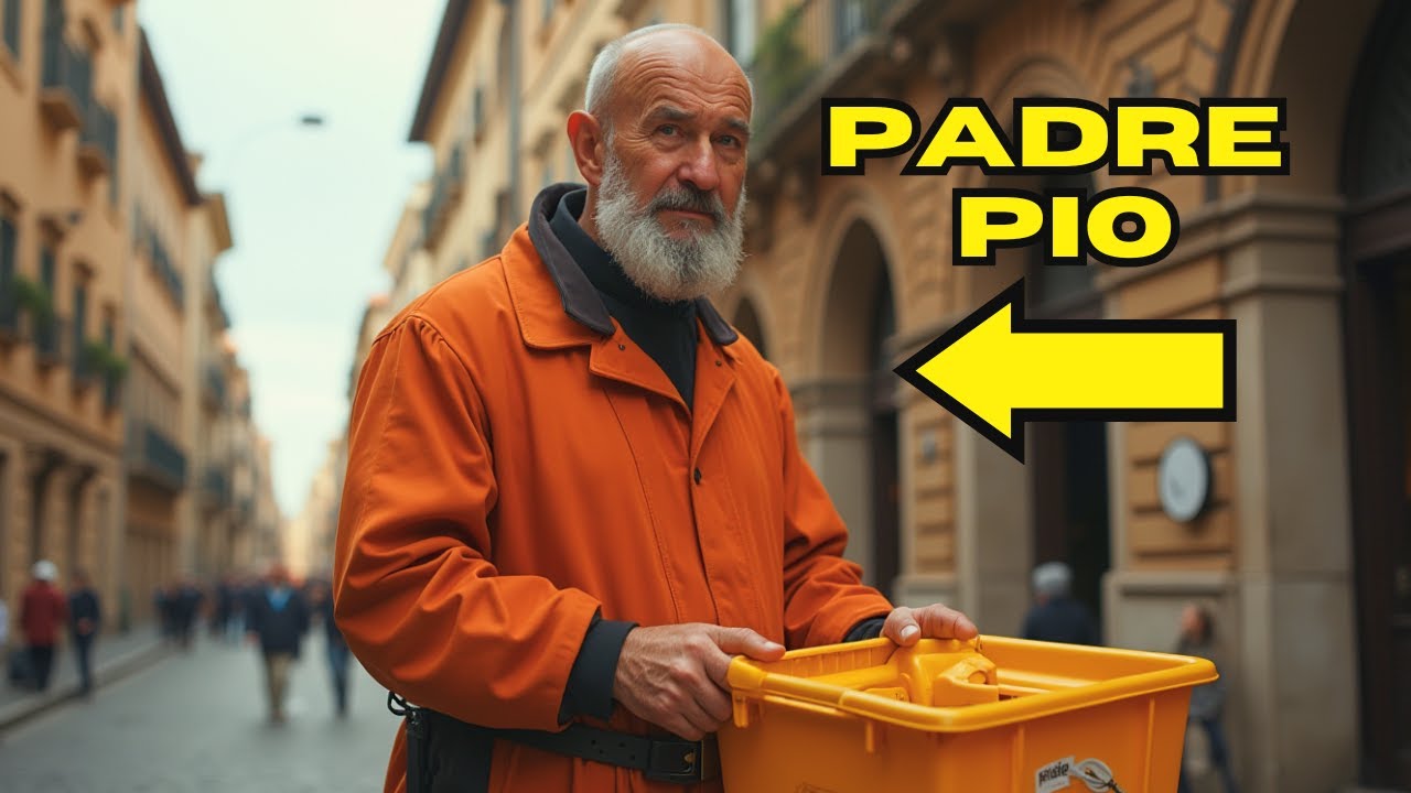PADRE PIO DISGUISES AS A JANITOR AND TESTS A DINER THE ENDING WILL