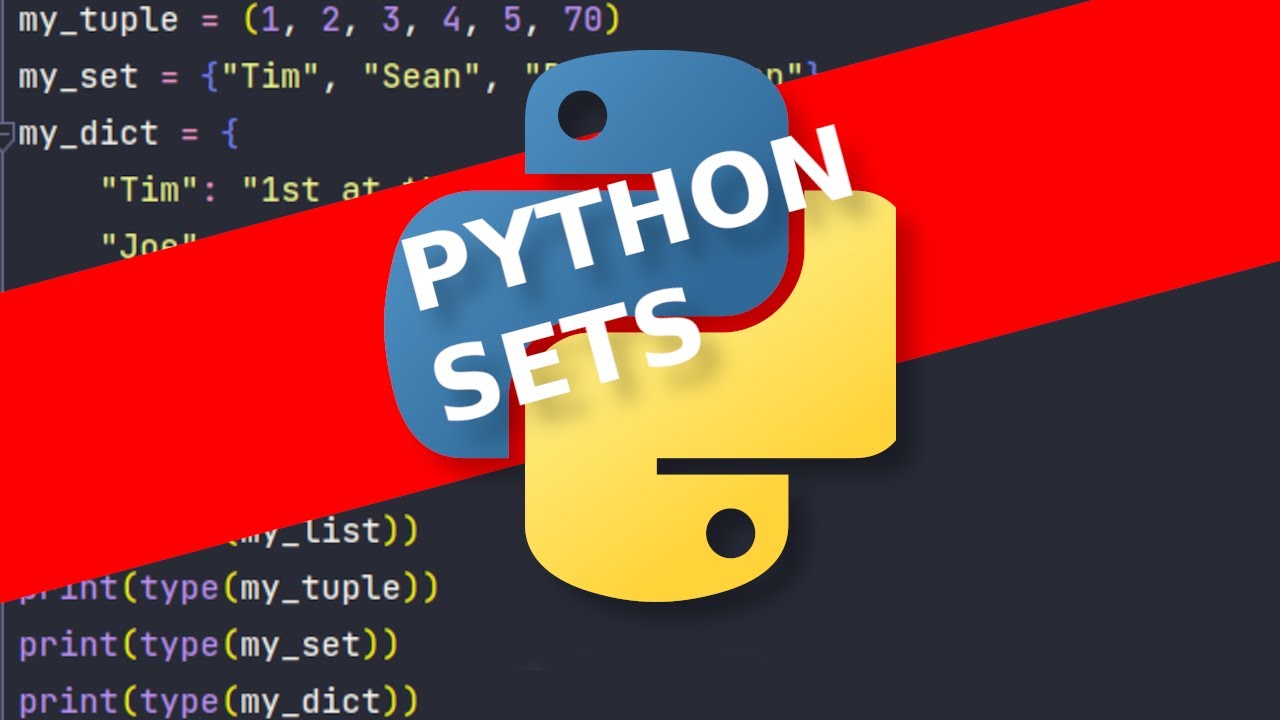 Python Sets - YouTube
