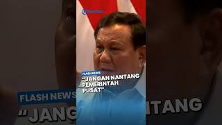 Prabowos Harsh Criticism Of Inefficient Regional S Work For The People Dont Challeng