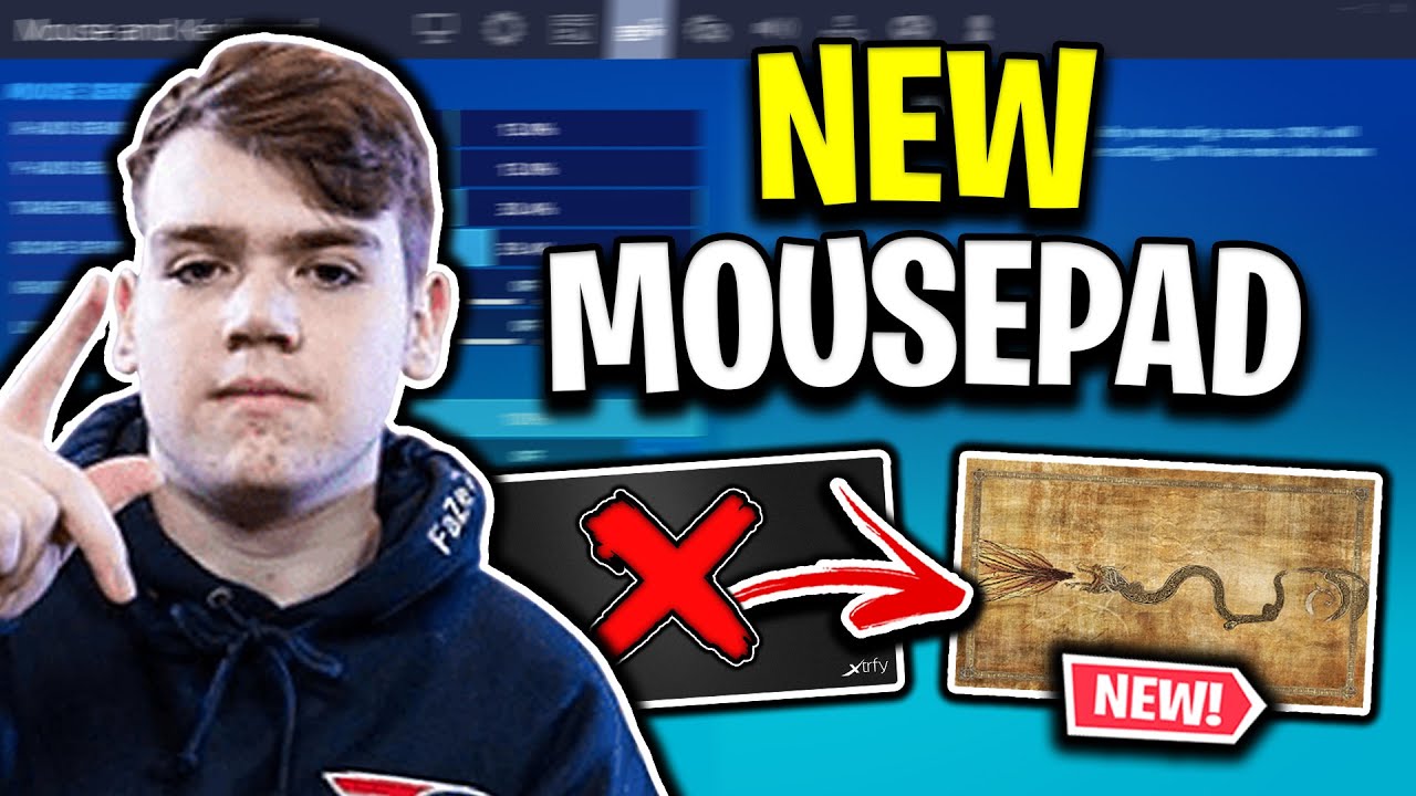 Mongraal's NEW Custom Mousepad! (What It Is & How To Get) YouTube