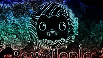 PewDiePie Melting Intro Compilation With Amazing Video Effects And Logos Edition Overlay