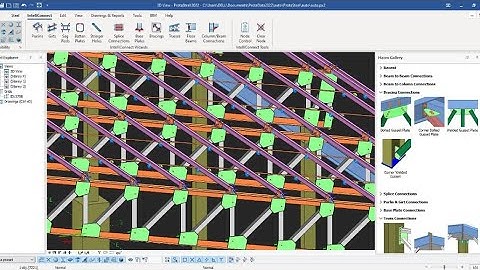 HOW TO AUTOMATICALLY CONNECT YOUR STEEL MEMBERS IN PROTA STRUCTURE 2022