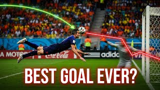 Van Persie's Legendary Header vs Spain 🇳🇱⚽