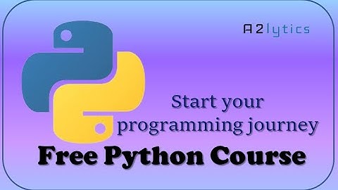BPLCK105B/205B | Introduction to python programming | As per VTU syllabus | Free python course |