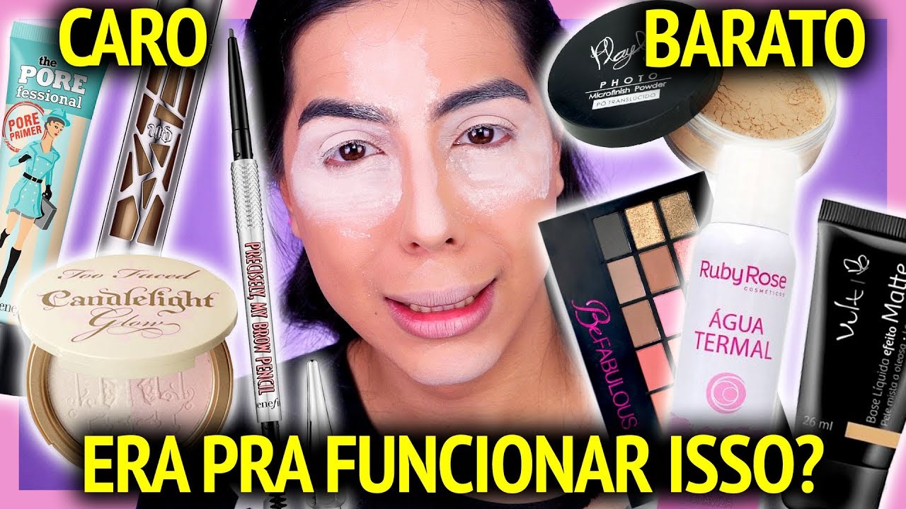 Desafio ALTERNANDO make CARA com BARATA... será que funfou? ❌