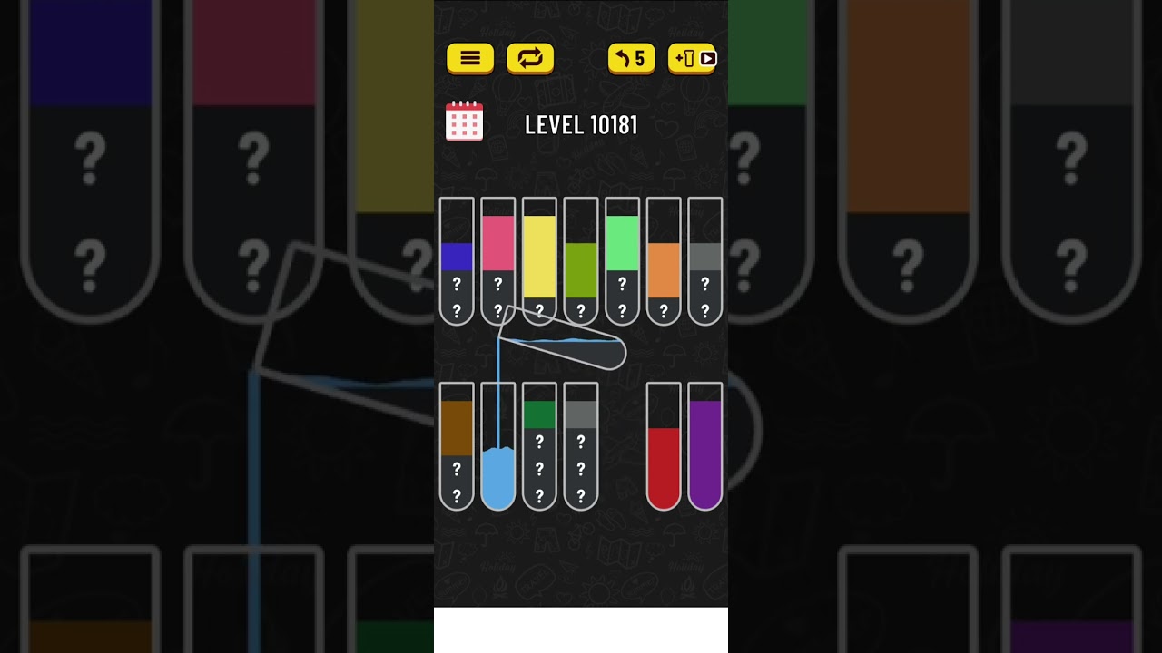 water sort puzzle level 10181