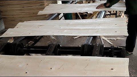 Mass Production of Veneer