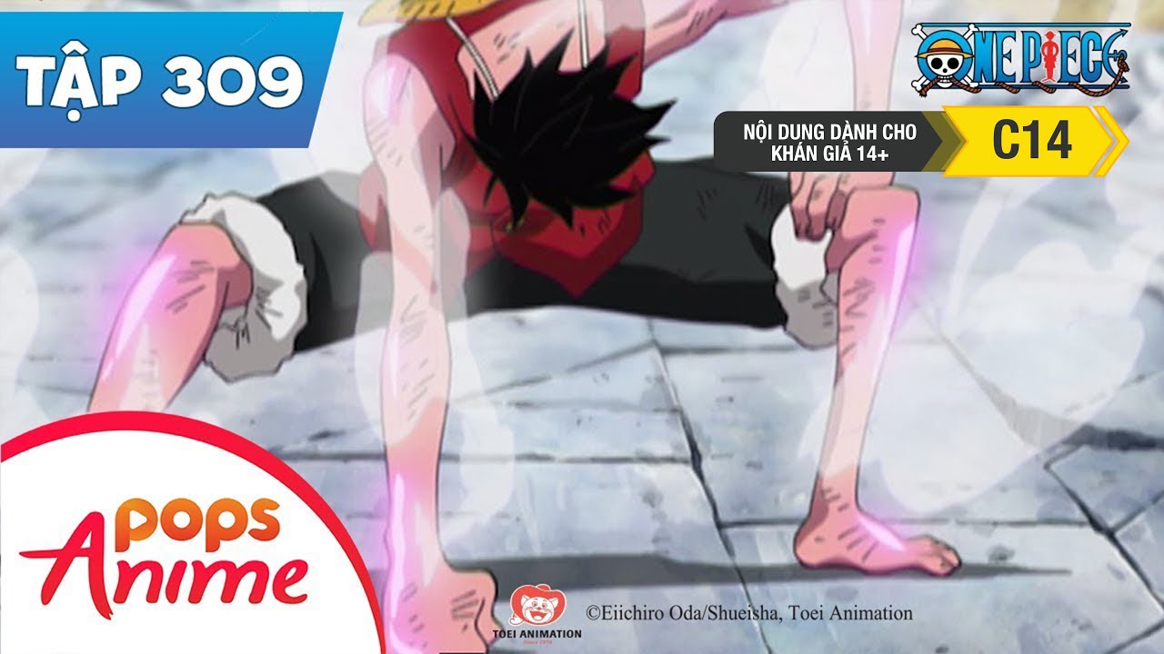 One Piece Tập 309 - Sức Mạnh Qua Nắm Đấm! Nỗ Lực Của Luffy - Đảo Hải Tặc