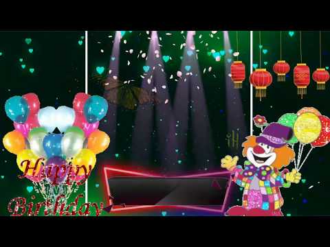 Avee player green screen templates +  wishes Happy Birthday special create template