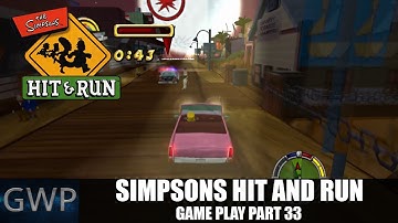 COPS VS FIREMEN! | Simpsons Hit and Run Gameplay Part 33