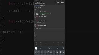 Print pattern in c language || Rahul Jadav #shorts #coding #programming