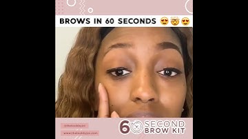 60 second brow kit