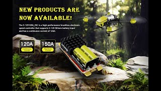 Installation Video for the 5-12S120A_ESC High-Performance Brushless Aviation ESC