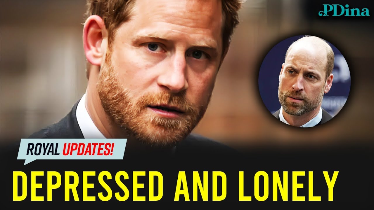 Prince Harry Alone and Depressed / Prince William Draws Hard Line Against Harry's Royal Return!