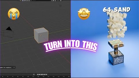 Blender Sand Simulation - Tutorial