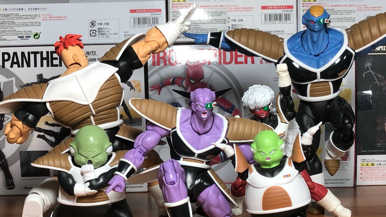 S.H. Figuarts Ginyu Force & Demoniacal Fit Psychic - YouTube
