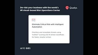 Enterprise TruRisk™ Management | Qualys