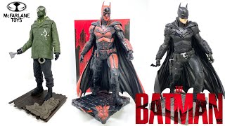 "THE BATMAN" Gold Label McFarlane Toys DC Multiverse The Batman & The RIDDLER 12inch Statue Review