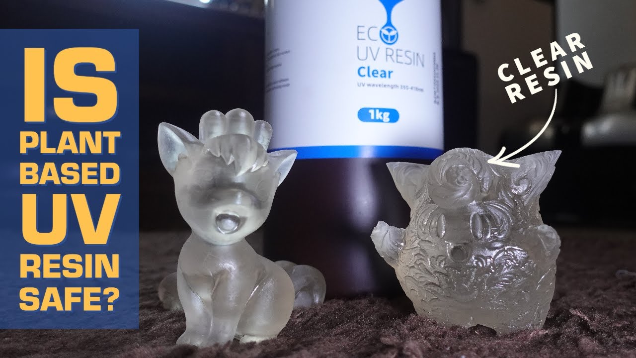 Anycubic EC UV Clear Plant based Resin  Are Plant based resins safe? 