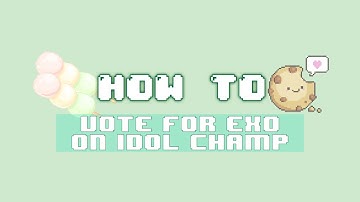 ♡ how to vote on idol champ [show champion] ♡ pixelsehun