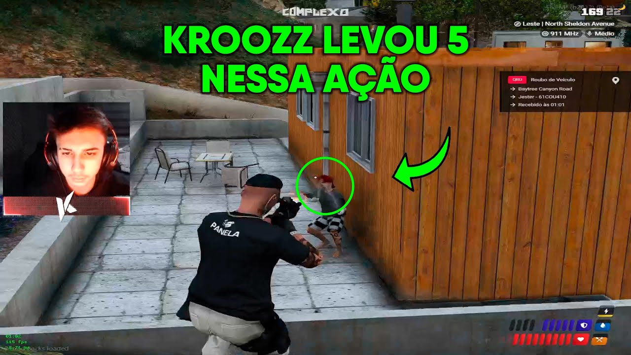 KROOZZ FAZENDO 5 KILLS NAS MANSÕES DO COMPLEXO *CHAMOU DE RUIM*