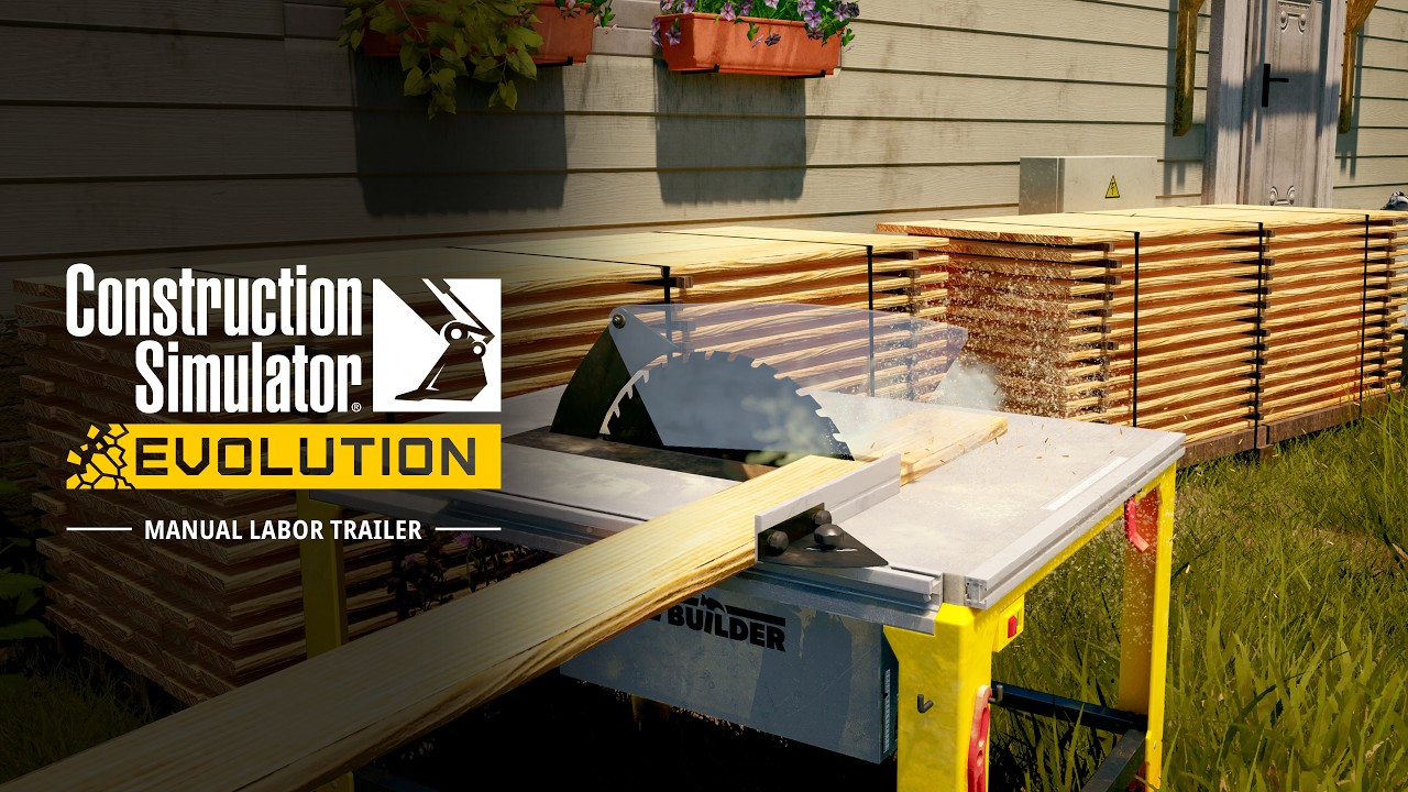 Construction Simulator: Evolution dévoile ses nouvelles fonctionnalité dans un nouveau trailer