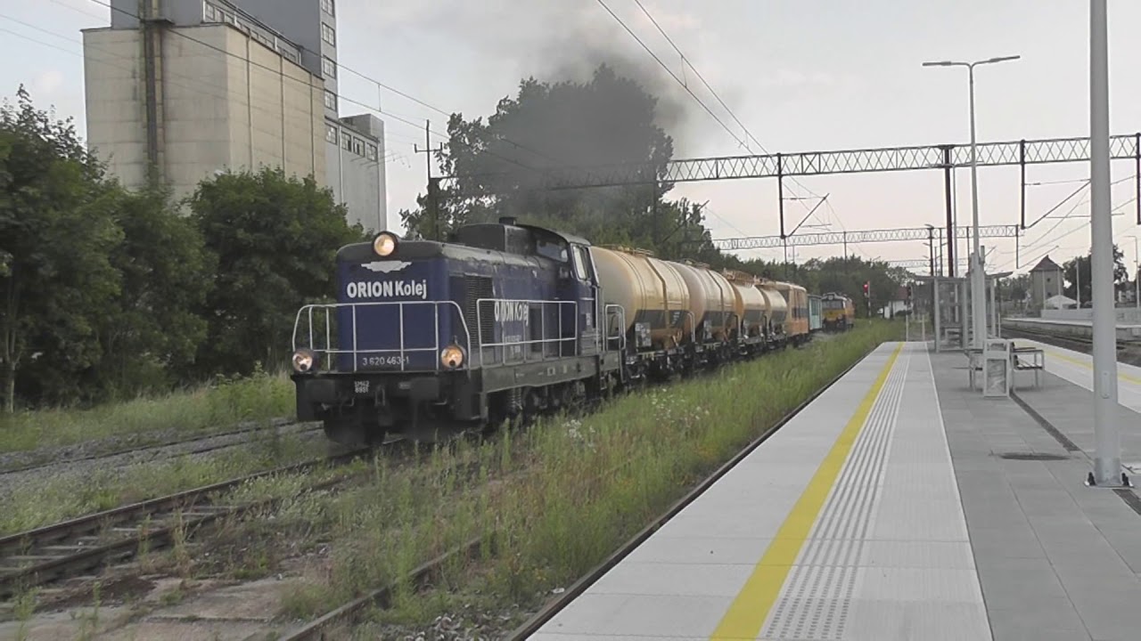 SM42 Orion Kolej z pociągiem do odchwaszczania torów CHOT + Rp1