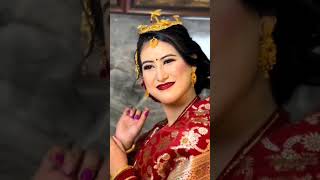 Embracing the timeless beauty of Newari traditions on her special day newabride Zoom beauty parlor