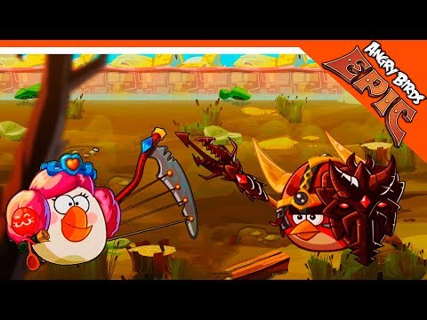 Видео: 🌟 МАТИЛЬДА ПРОТИВ РЕДА 🐦 Angry Birds Epic (Злые Птицы) Прохождение