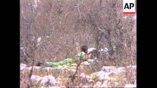 Krajina - Serbs And Bosnian Croats Exchange Fire