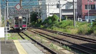 JR弘前駅　奥羽本線 青森行き発車【701系・665M】　2022.07.10