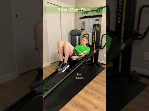 Total Gym Back Workout Reverse Cable Fly Iron Cross Shorts Totalgym 