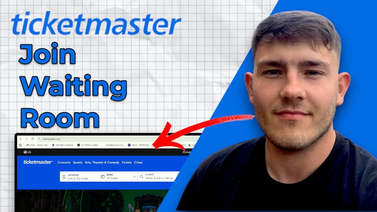 Как присоединиться к залу ожидания на Ticketmaster (руководство 2025 года)