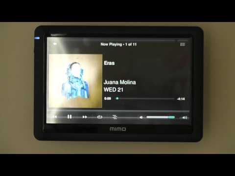 Raspberry Pi with Jivelite/Squeezelite Squeezebox Client
