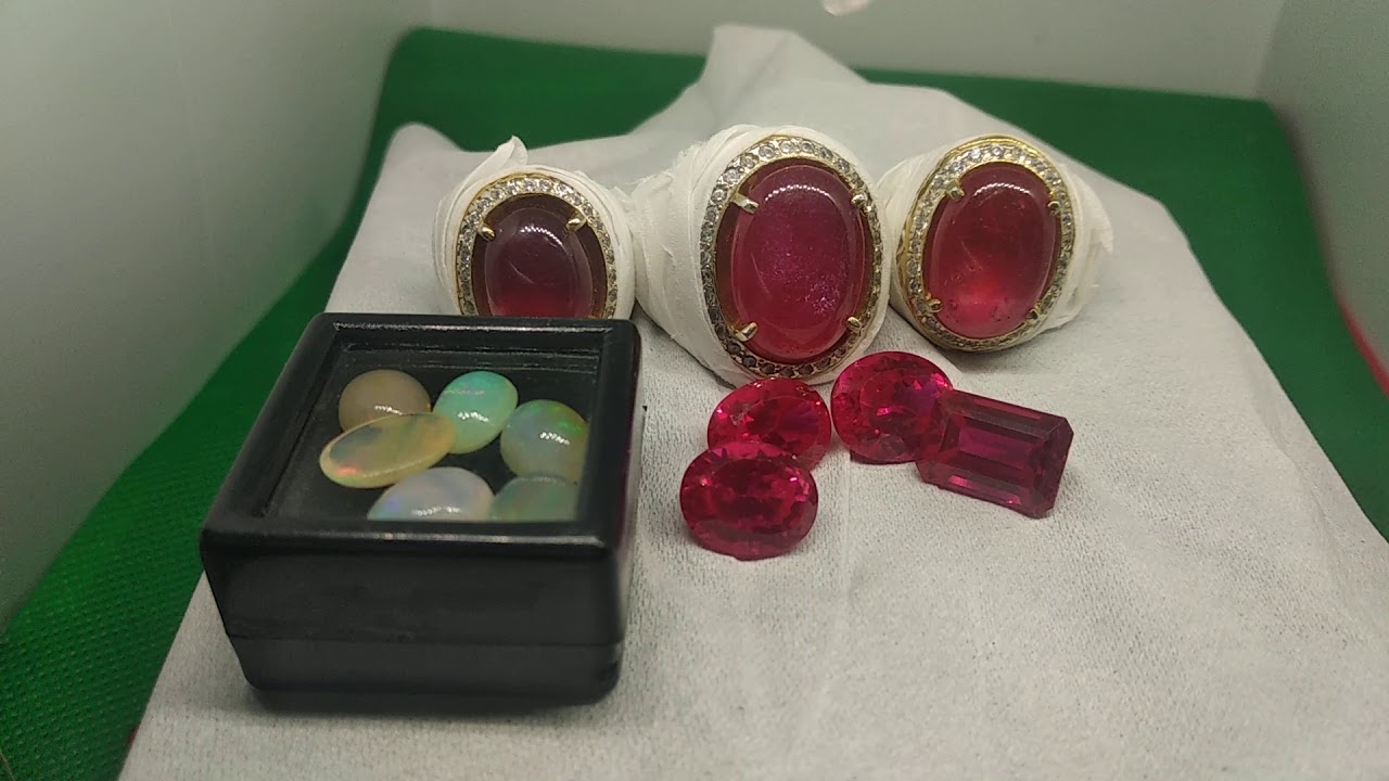 PERBEDAAN BATU RUBY ASLI SAMA PALSU/catam/sintetik/sintetis