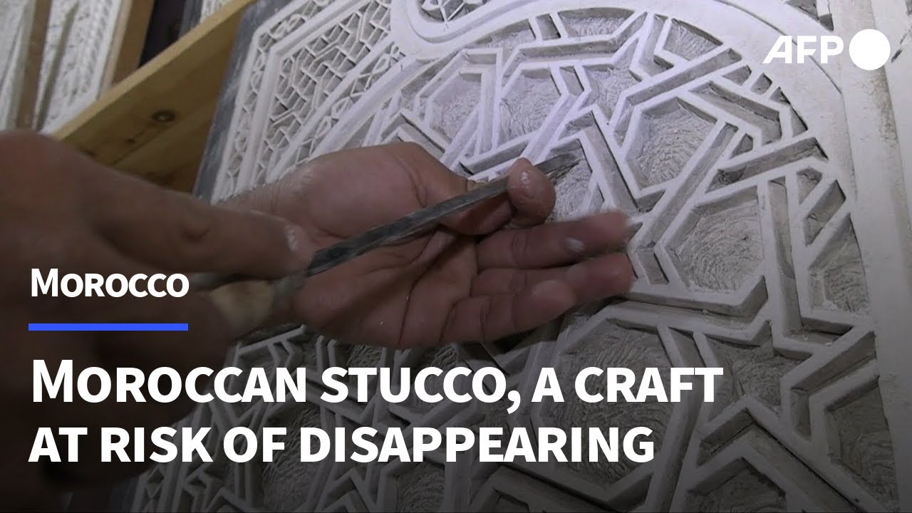 Moroccan stucco, a dwindling traditional craft at risk of disappearing | AFP