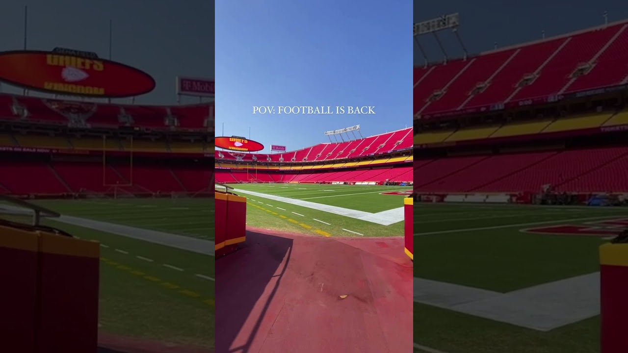 Kansas City Chiefs Tunnel at Arrowhead Stadium