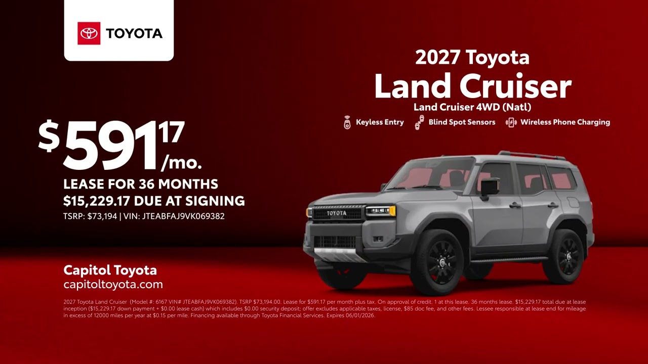 Toyota Land Cruiser 05/29/2026 7465502 - YouTube
