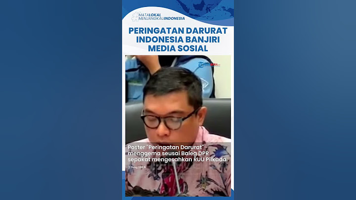 Viral Peringatan Darurat Indonesia Jadi Trending Topic, Gambar Garuda Biru Banjiri Media Sosial
