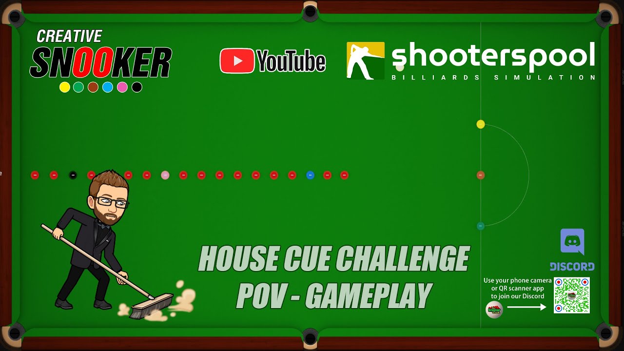 Snooker - Line up drill - Cheap cue challenge | ShootersPool