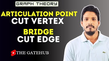 Cut vertex || Articulation Point || Cut edge || Bridge  || Graph Theory
