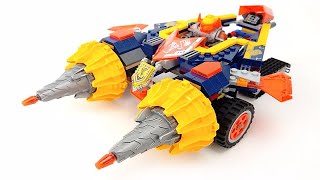 【月光砖厂】乐高LEGO未来骑士团艾科索的巨无霸钻孔战车乐高速组评测