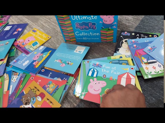 The ultimate peppa pig collection of 50 books. Review.Books for