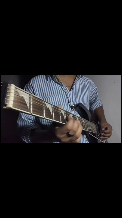 Funk Meets Bollywood 🎶 |  Saree Ke Fall Sa Guitar Vibes You’ll Love ❤️ #Shorts