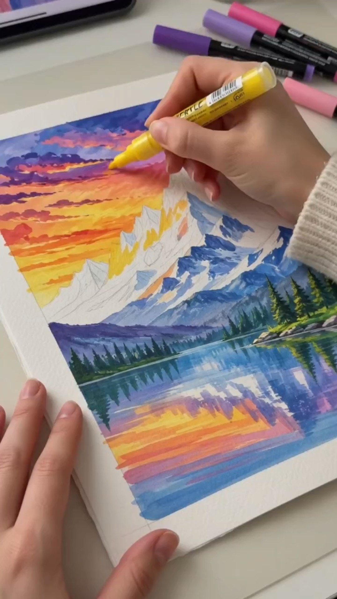 You'll Never Believe This Was Drawn with Acrylic Markers